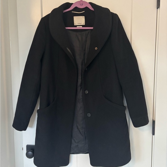 Wilfred The Cocoon Italy Winter Wool coat medium - Picture 3 of 8